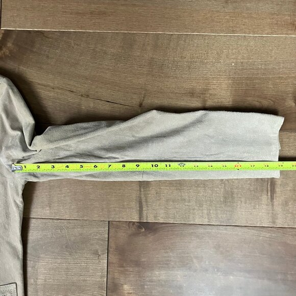 Dennis by Dennis Basso Women’s Size XS Beige Taupe Leather Jacket Full Zip NWT! - Picture 10 of 12